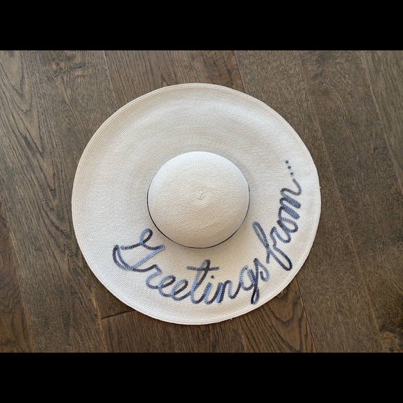Eugenia Kim Accessories - Eugenia Kim Bunny ‘Greetings From…’ Hat